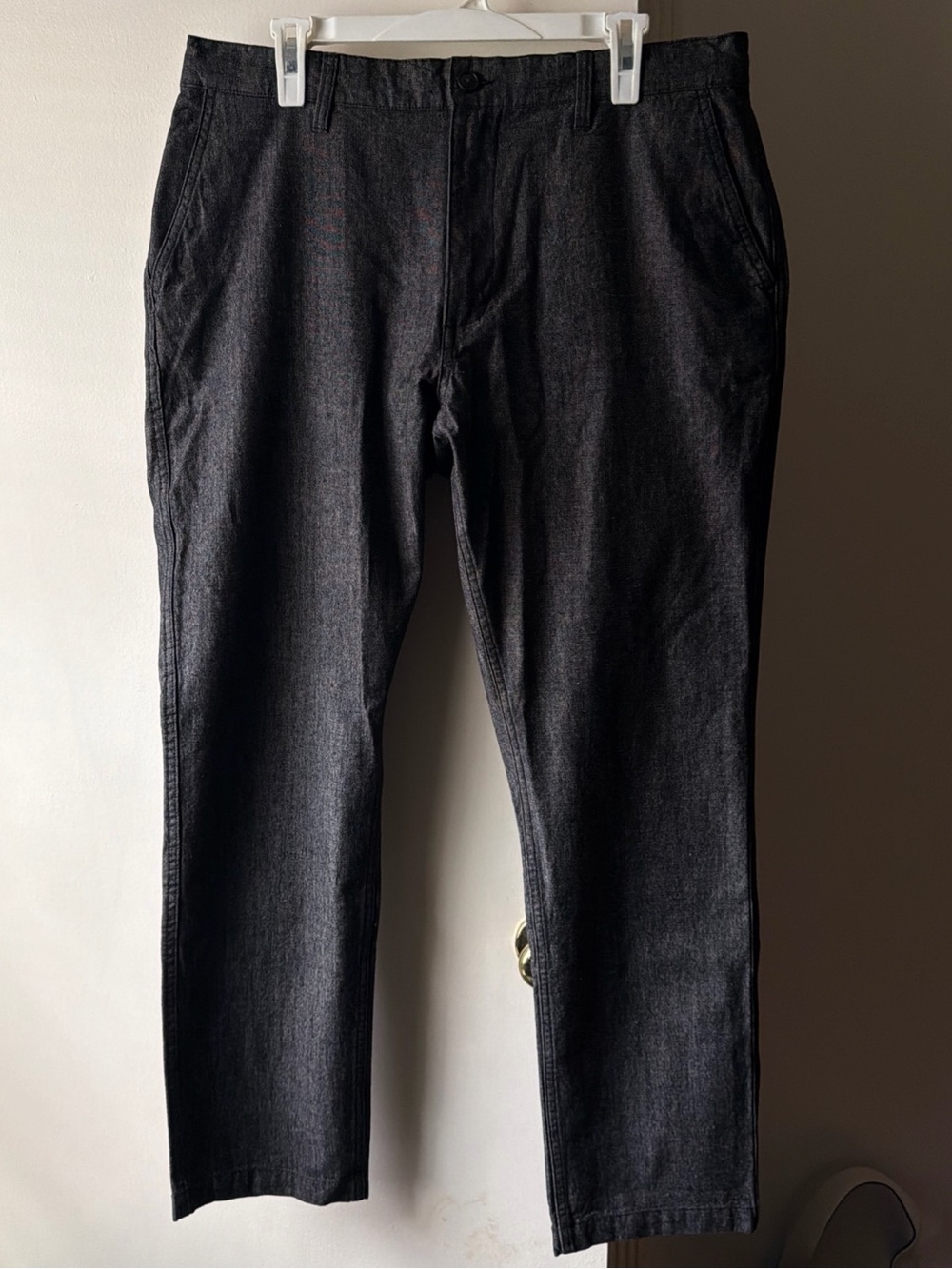 Taylor Stitch The Easy Pant Men’s Size 36x32 Tailored Black Indigo Chambray